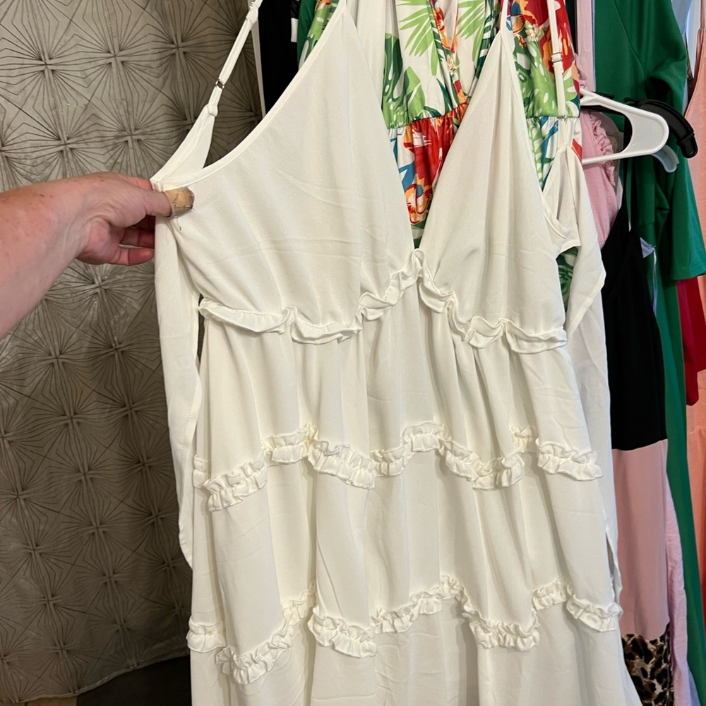 White dress